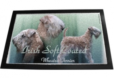 Designer Fussmatte Irish Soft Coated Wheaten Terrier