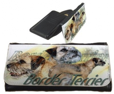 Frauen Geldbörse Brieftasche Border Terrier 1