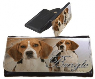 Frauen Geldbörse Brieftasche Beagle