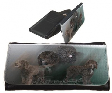 Frauen Geldbörse Brieftasche Barbet Französischer Wasserhund