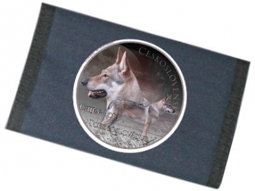 Männer Geldbörse Brieftasche Tschechoslowakischer Wolfhund