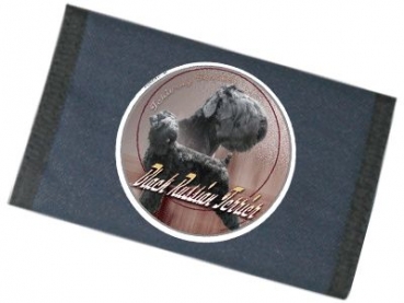 Männer Geldbörse Brieftasche Schwarzer Russischer Terrier 2