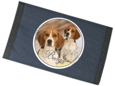 Männer Geldbörse Brieftasche Beagle