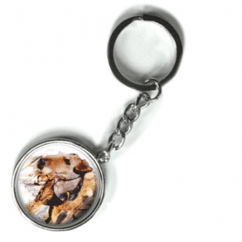 Metall Schlüsselanhänger Airedale Terrier