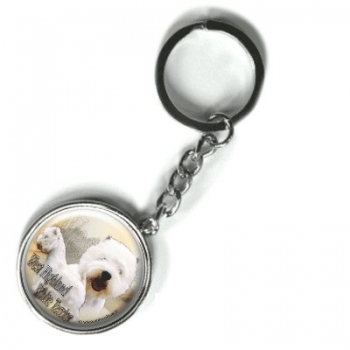 Metall Schlüsselanhänger West Highland White Terrier 1