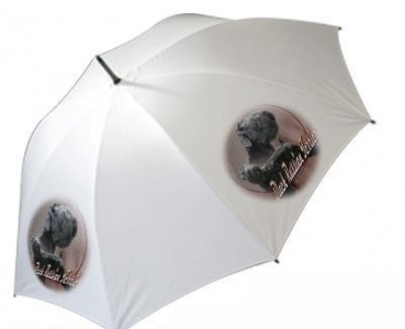 Regenschirm Motiv Schwarzer Russischer Terrier 2
