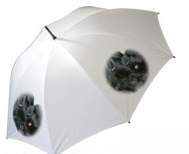 Regenschirm Motiv Schwarzer Russischer Terrier 1