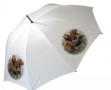 Regenschirm Motiv Bruno du Jura / Jura Laufhund