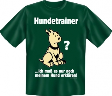 T-shirt Hundetrainer ...