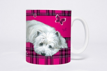 Tasse Motiv West Highland White Terrier Daisy
