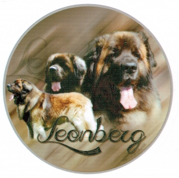 Aufkleber Leonberger 2