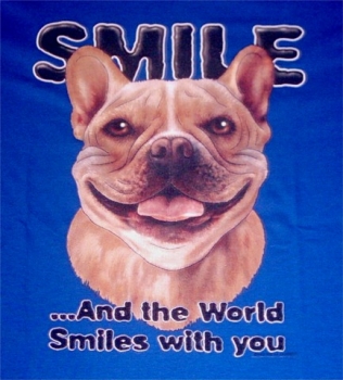 Motiv Französische Bulldogge Smile