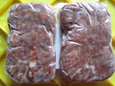 Pferdefleisch mager Frischfleisch (tiefgefroren) Frostfleisch Hunde Futter Barf Fleisch