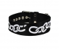Preview: Nylonhalsband Ketten Halsband Optik Dobermann Rottweiler Boxer