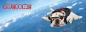 Preview: Tasse Motiv Englische Bulldogge Fliegend
