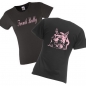 Preview: Girlie T-Shirt Motiv Französische Bulldogge 1