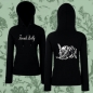 Preview: Girlie Kapuzensweatshirt Motiv Französische Bulldogge 8