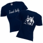 Preview: Girlie T-Shirt Motiv Französische Bulldogge 1