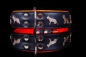 Preview: Motiv Halsband Deutscher Schäferhund 5cm breit Lederhalsband