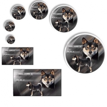 Aufkleber Shiba Inu 2