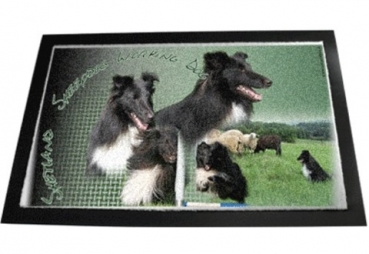 Designer Fussmatte Shetland Sheepdog 3 Sheltie