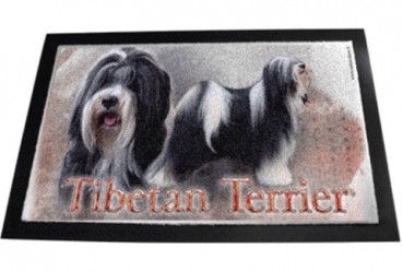 Designer Fussmatte Tibetan Terrier / Tibet Terrier