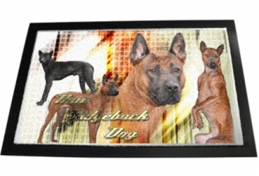 Designer Fussmatte Thai Ridgeback