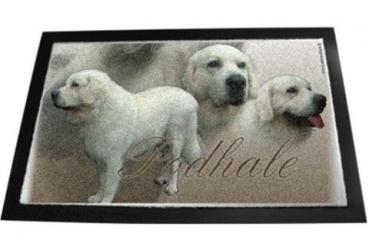 Designer Fussmatte Tatra Schäferhund 1 Podhalaner