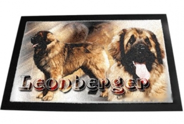 Designer Fussmatte Leonberger 1