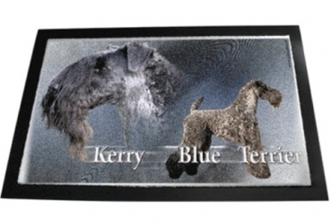 Designer Fussmatte Kerry Blue Terrier