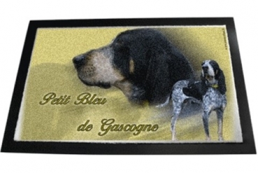 Designer Fussmatte Petit Bleu de Gascogne