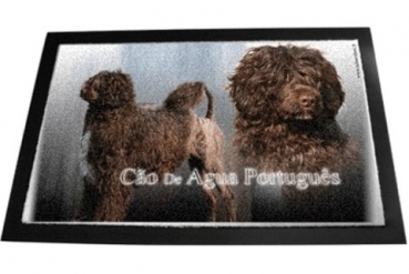 Designer Fussmatte Portugiesischer Wasserhund 3