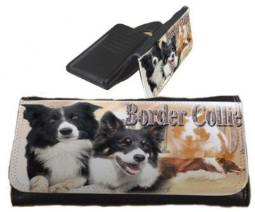 Frauen Geldbörse Brieftasche Border Collie 1