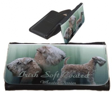 Frauen Geldbörse Brieftasche Irish Soft Coated Wheaten Terrier