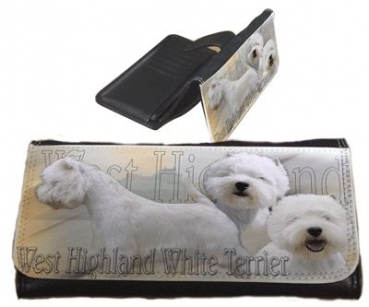 Frauen Geldbörse Brieftasche West Highland White Terrier 1