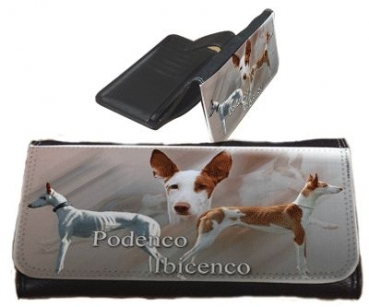 Frauen Geldbörse Brieftasche Podenco Ibicenco / Balearen-Hund