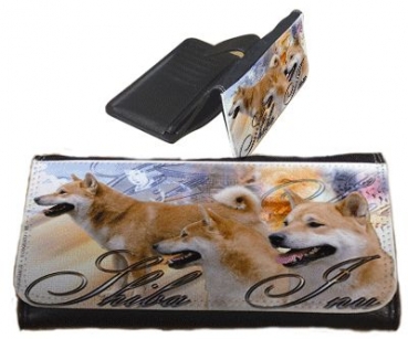 Frauen Geldbörse Brieftasche Shiba Inu 1