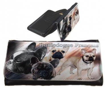 Frauen Geldbörse Brieftasche Französische Bulldogge 1 mix