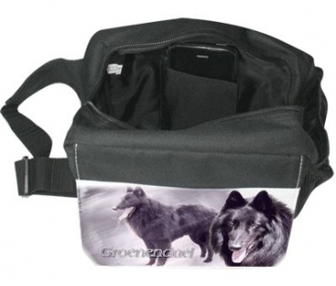 Gürteltasche / Bauchtasche Groenendael 1 Belgischer Schäferhund