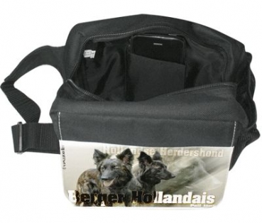 Gürteltasche / Bauchtasche Holländischer Schäferhund 2 Langhaar