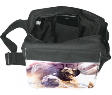 Gürteltasche / Bauchtasche Mops Pug 1