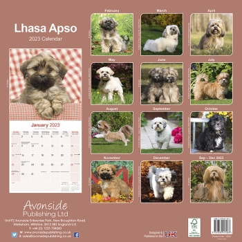 Kalender 2023 Lhasa Apso