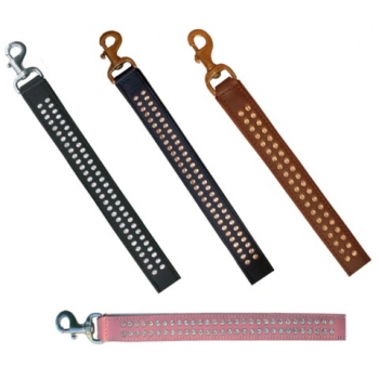 Lederleine für Strass Extreme Halsbänder 3,0 cm