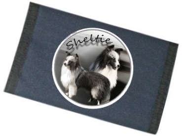 Männer Geldbörse Brieftasche Sheltie 4 Shetland Sheepdog