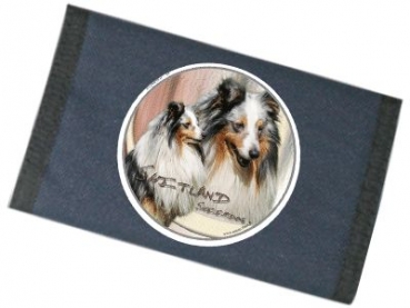 Männer Geldbörse Brieftasche Shetland Sheepdog 2 Sheltie