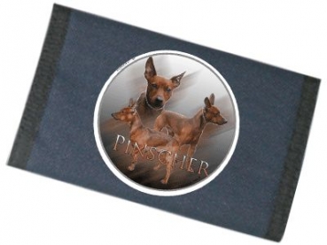 Männer Geldbörse Brieftasche Pinscher Deutscher Pinscher