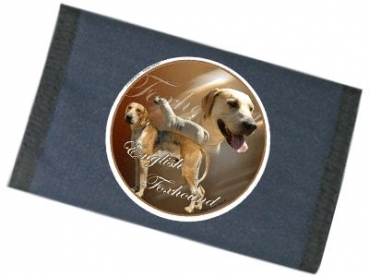 Männer Geldbörse Brieftasche English Foxhound