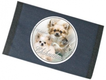 Männer Geldbörse Brieftasche Chihuahua 1 Langhaar