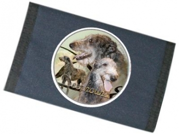 Männer Geldbörse Brieftasche Deerhound / Schottischer Hirschhund