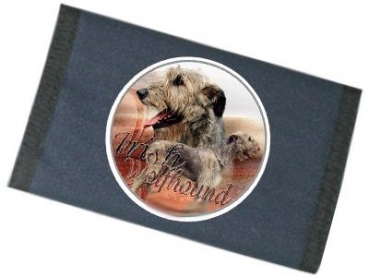 Männer Geldbörse Brieftasche Irish Wolfhound 1